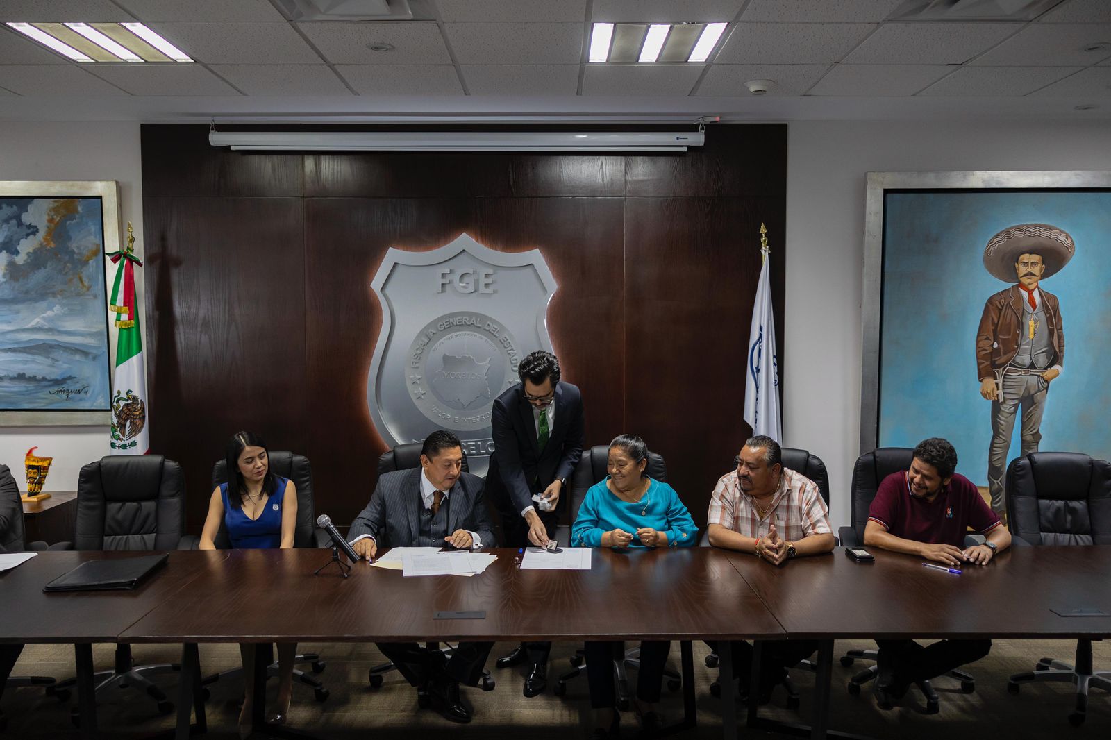 Firma alcaldesa de Temixco Juanita Ocampo donación de predio para la FGR 2 1000329758
