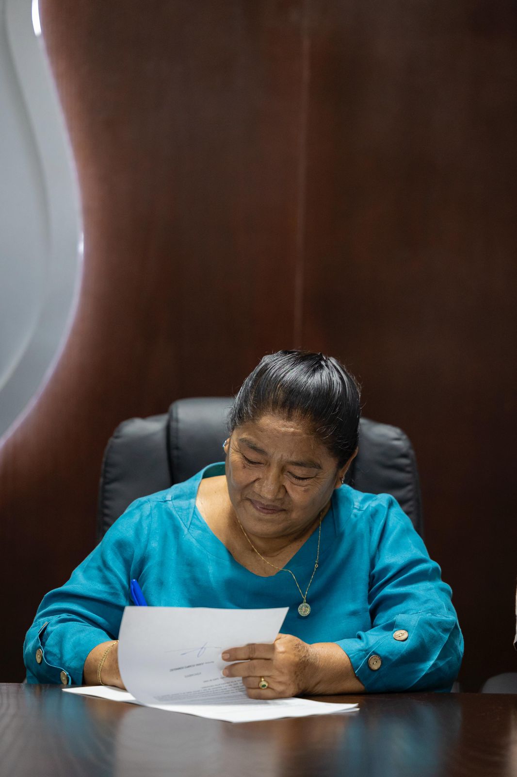 Firma alcaldesa de Temixco Juanita Ocampo donación de predio para la FGR 5 1000329762