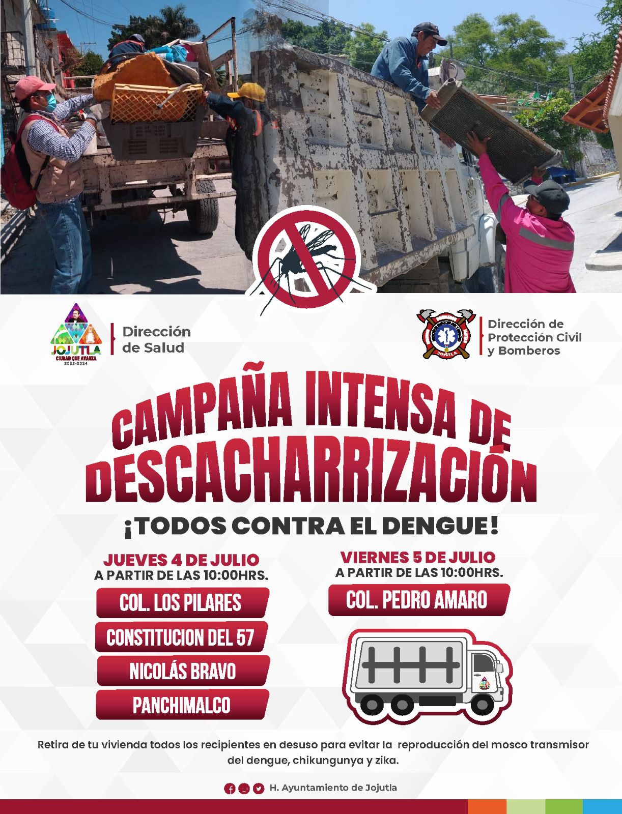 Campaña intensa de descacharrización en Jojutla para evitar dengue 3 1000331252