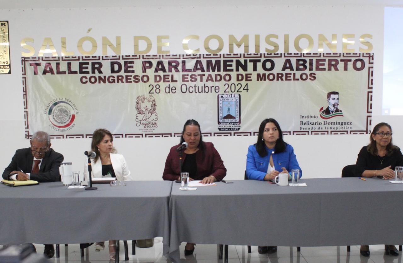 Se realiza en Congreso local el "Talles de Parlamento Abierto", impartido por el Instituto Belisario Domínguez 5 1000485017