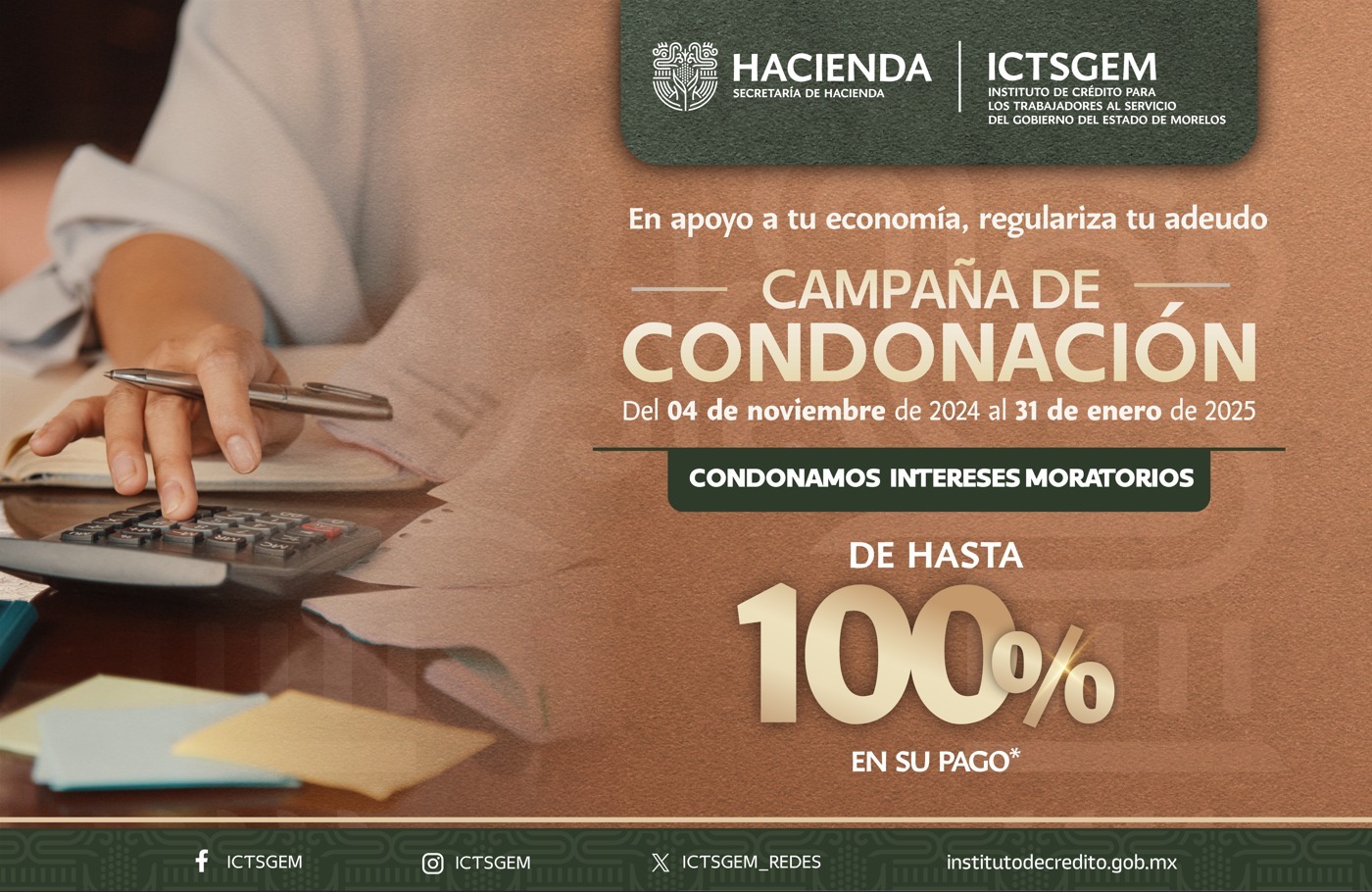 Inicia la campaña de condonación de intereses moratorios en el instituto de Crédito 1 1000494042