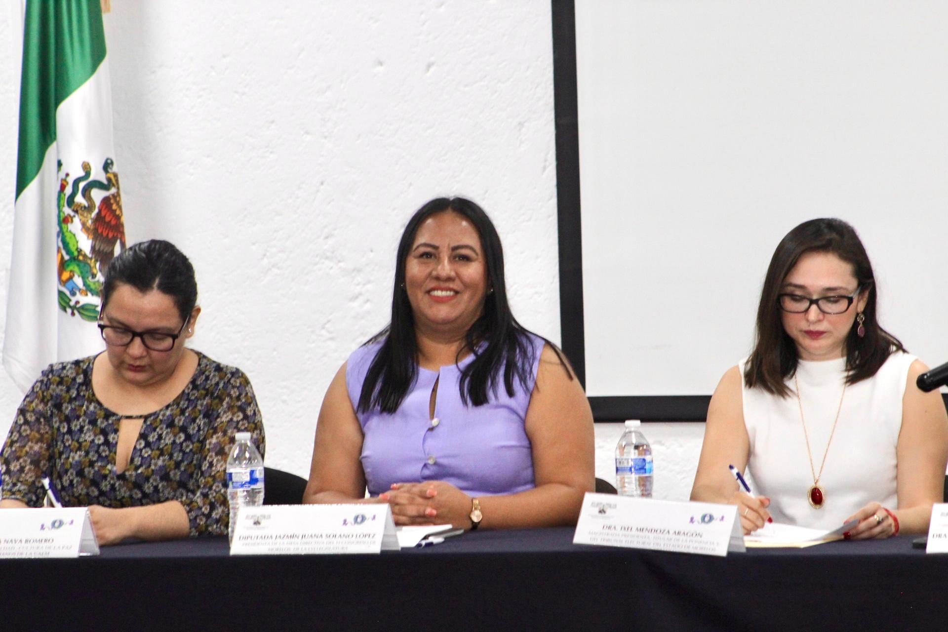 Participa Jazmín Solano López en la mesa: "Diálogos político, jurídico y de seguridad para conmemorar el Día Internacional de la Mujer 6 1000644400