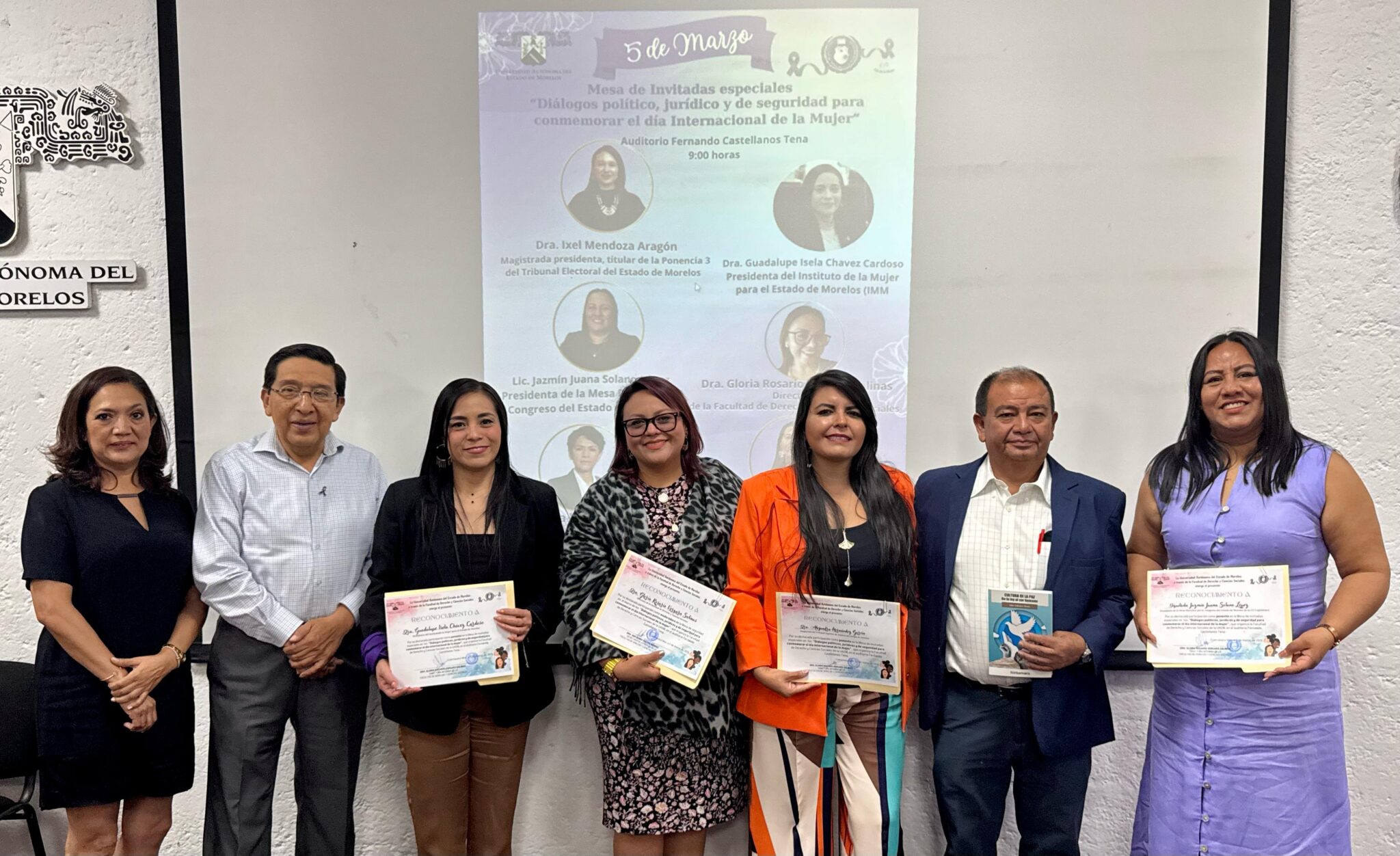 Participa Jazmín Solano López en la mesa: "Diálogos político, jurídico y de seguridad para conmemorar el Día Internacional de la Mujer 4 1000644407