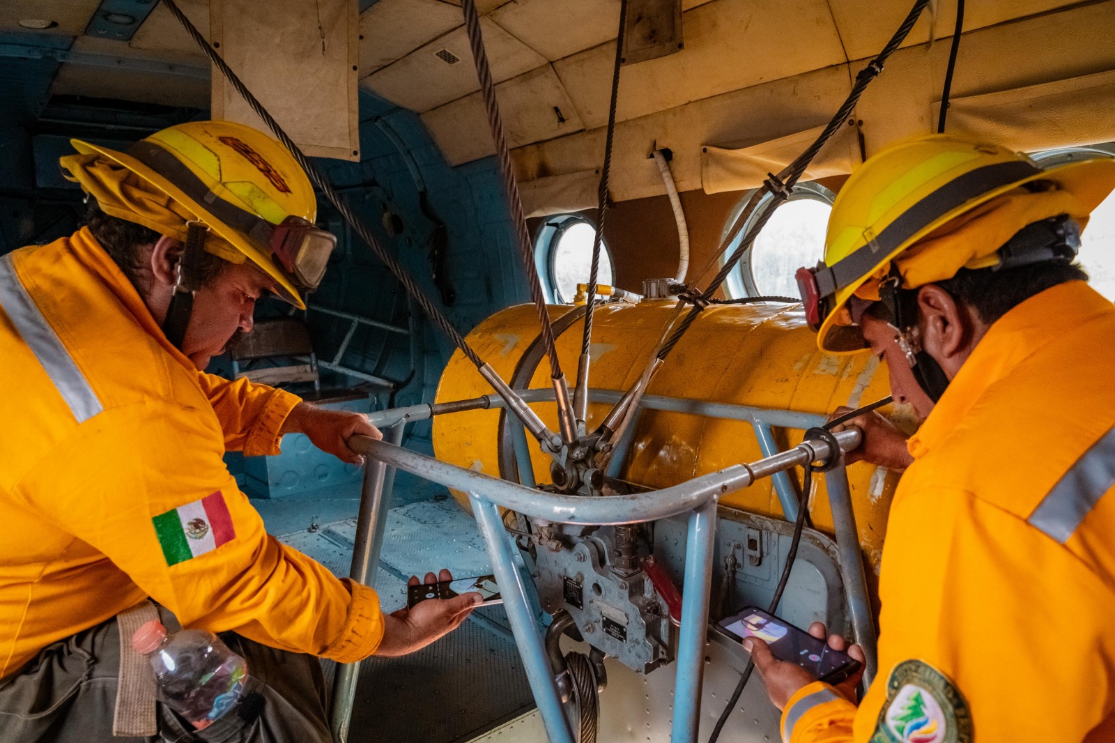 Suman 215 brigadistas y descargas aéreas en combate al fuego en Tepoztlán 6 1000679874