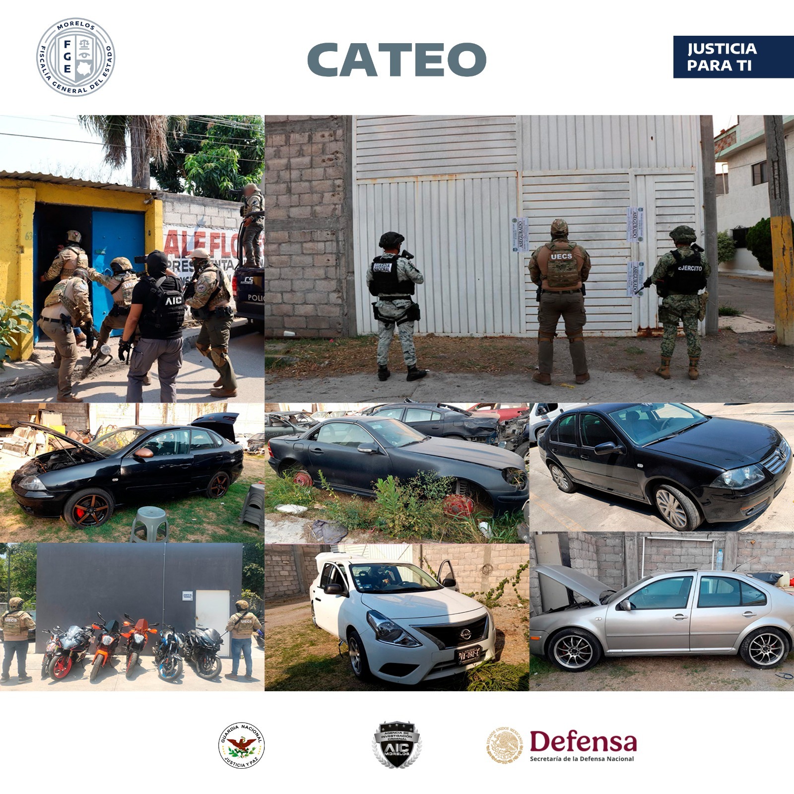 Operativo “Técatl” asegura 37 vehículos y seis motos; desarticulada célula vinculada al robo de autos que operaba en Cuernavaca y Jiutepec 1 1000765164