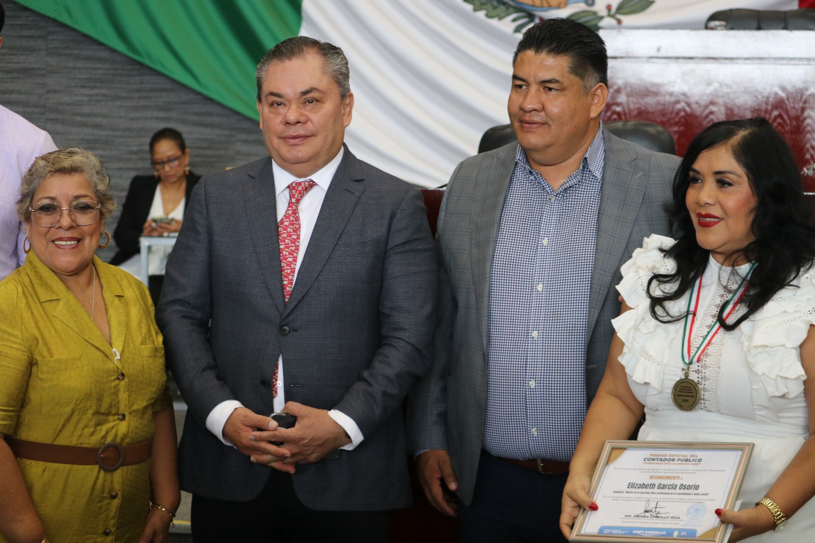 Entrega Congreso de Morelos el Premio Estatal de Contadores Públicos "Fernando Diez Barroso 2025" 8 1000768543