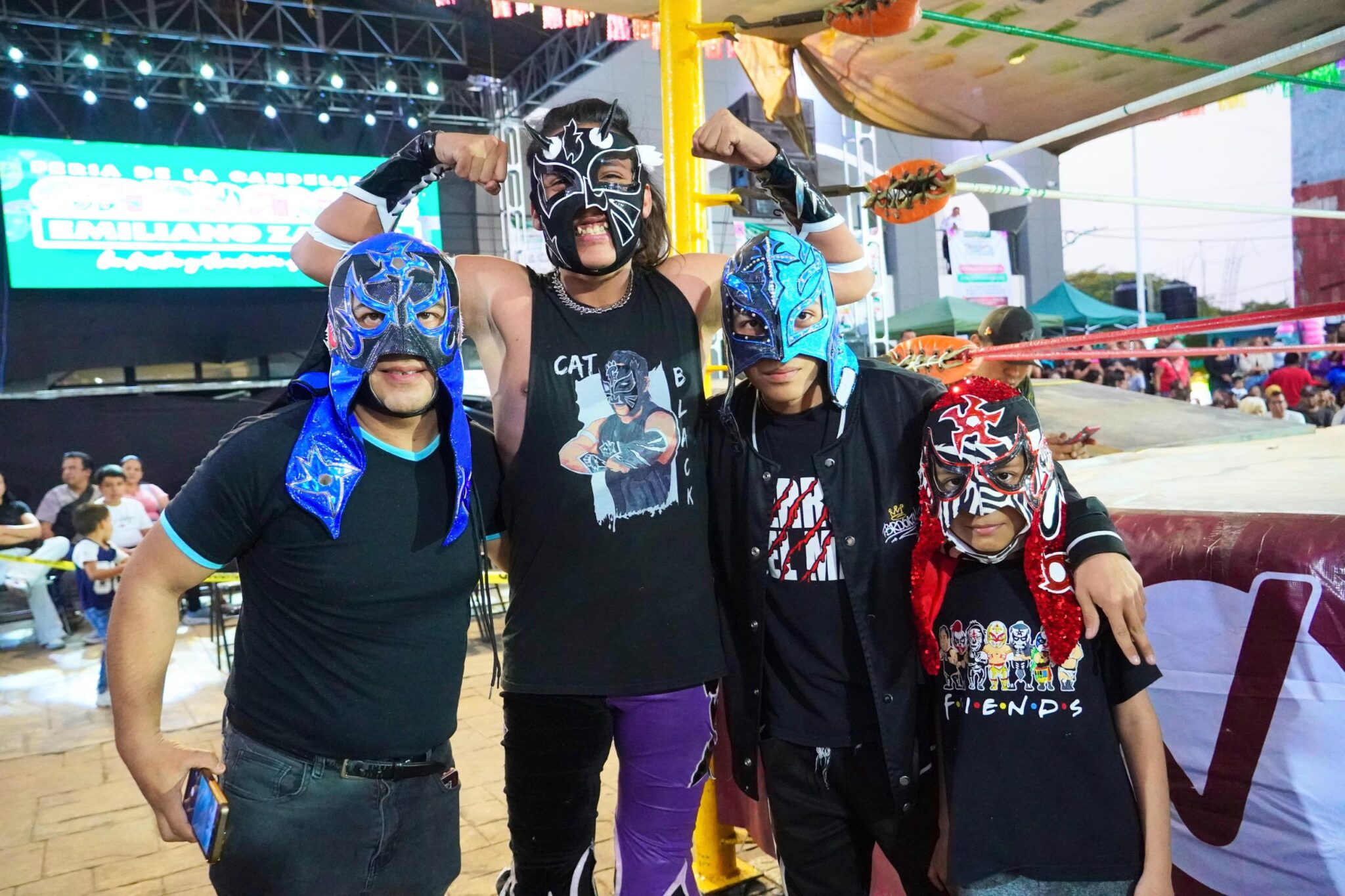 Realiza Ayuntamiento de Emiliano Zapata el show de lucha libre en el Teatro del Pueblo 2 1001277433