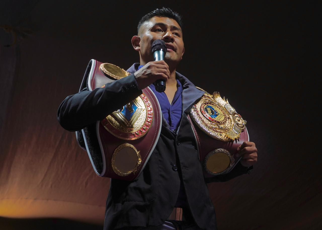 Exitosa función de boxeo profesional internacional en Emiliano Zapata 4 1001315747