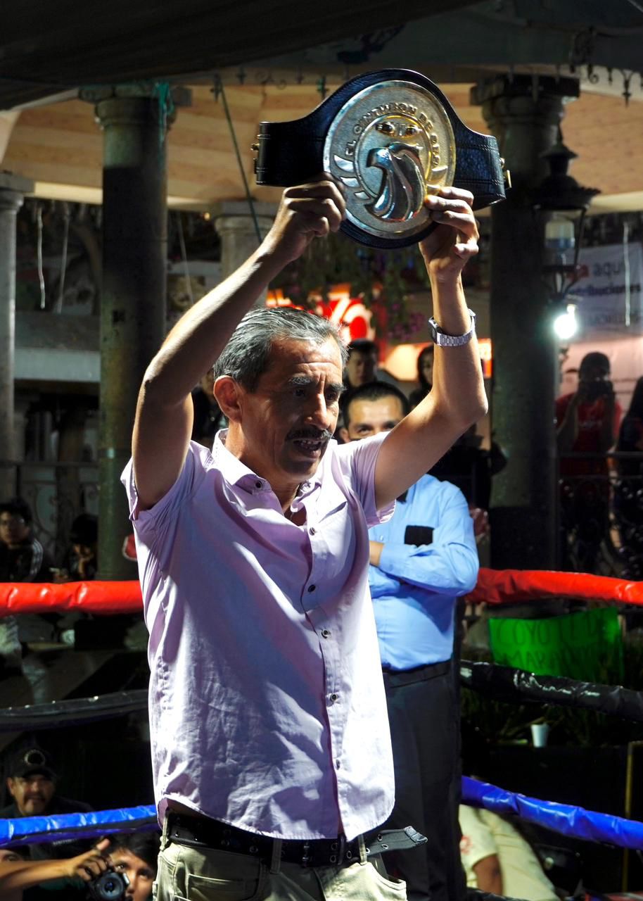 Exitosa función de boxeo profesional internacional en Emiliano Zapata 6 1001315748