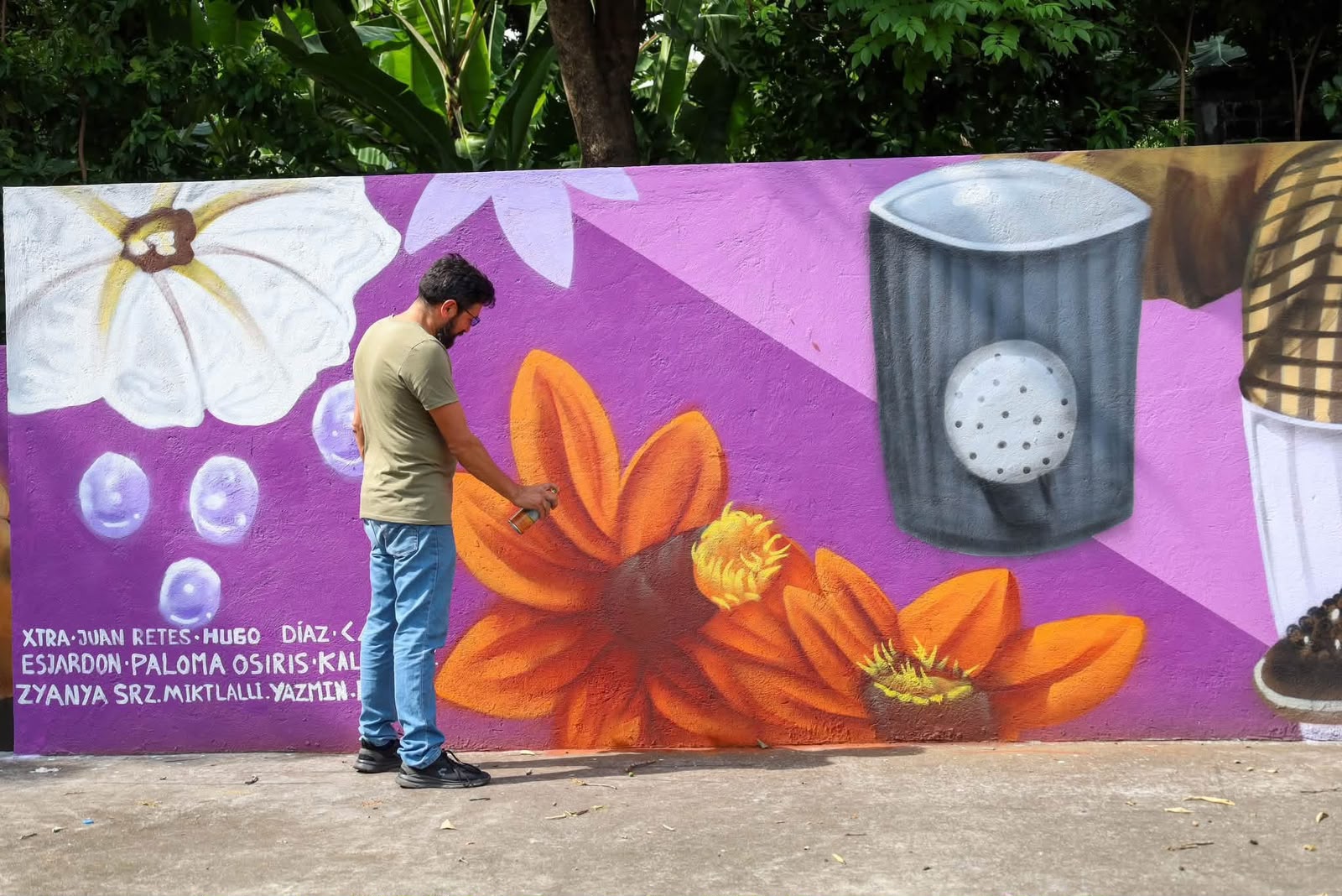 Tendrá Xochitepec taller de muralismo "In tilli tlapalli" 2 1001598373