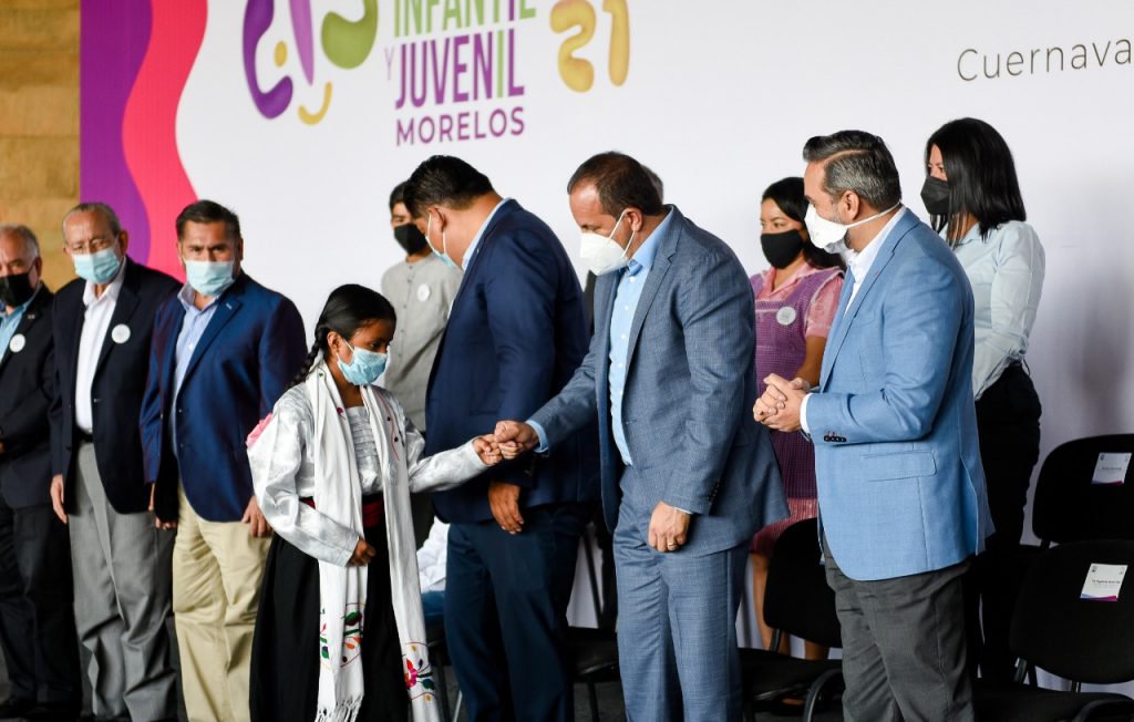 Recibe Cuauhtémoc Blanco los resultados de la Consulta Infantil y Juvenil realizada por el INE 3 IMG 20220627 WA0149