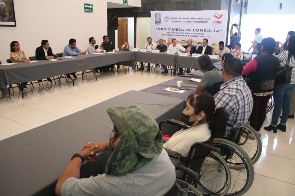 Se lleva a cabo en el Congreso del Estado el Foro y Mesa de Consulta en Materia de Derechos Humanos y Participación 1 VADFRRR