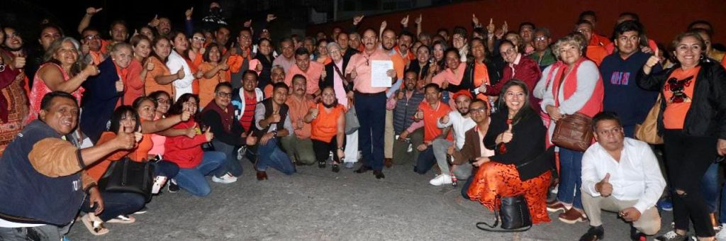Por la planilla naranja, busca Oswaldo González Sánchez la dirigencia del SNTE 1 NARANJA SNTE