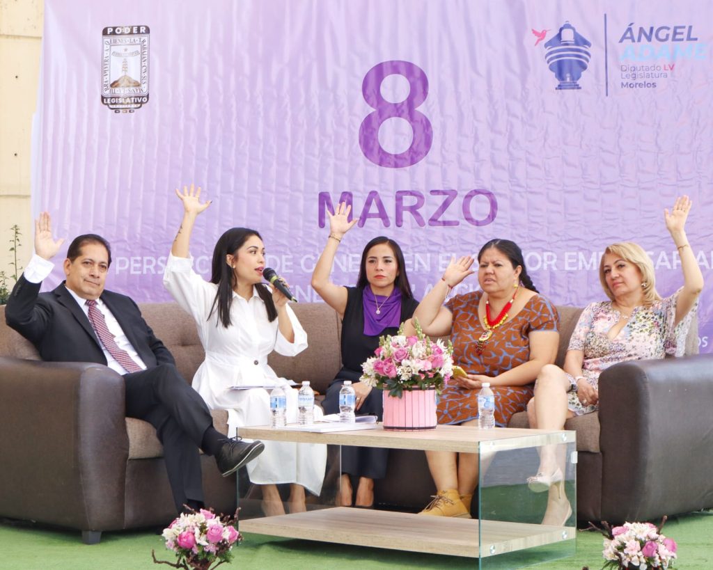 <strong>Organiza el diputado Ángel Adame, conferencia sobre perspectiva de género en sector empresarial</strong> 1 angel y muj