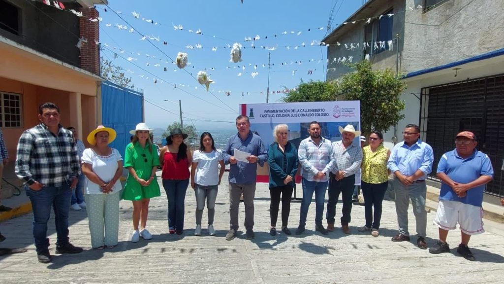 Ayuntamiento de Jiutepec entrega obras en las colonias Civac y Luis Donaldo Colosio 1 rafa vaddeje