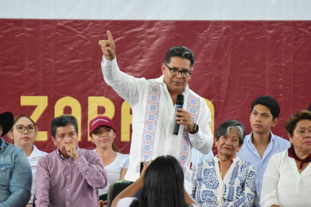 Rabindranath Salazar Solorio destaca el arte de gobernar en unidad 1 ratin