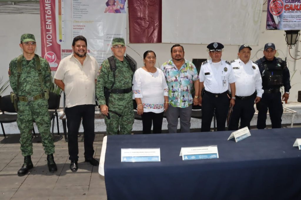 Temixco sede para el arranque de campaña de Canje de Armas de Fuego 2023 1 tesddw