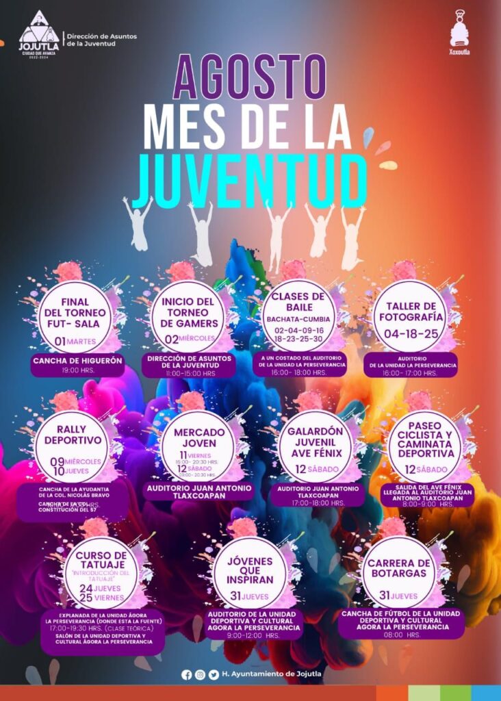 En Jojutla se entregará el "Galardón Juvenil Ave Fénix Jojutla 2023" 1 IMG 20230727 WA0056