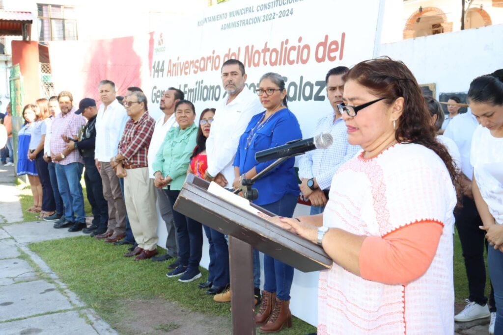 Autoridades de Temixco conmemoran el 144 Aniversario del Natalicio del General Emiliano Zapata Salazar 4 IMG 20230808 WA0033
