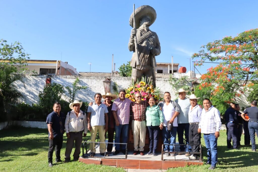 Autoridades de Temixco conmemoran el 144 Aniversario del Natalicio del General Emiliano Zapata Salazar 1 IMG 20230808 WA0034