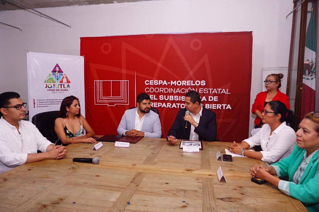 Juan Ángel Flores Bustamante otorgará 100 becas para preparatoria en el subsistema abierto con la CESPA Morelos 7 IMG 20230810 WA0062