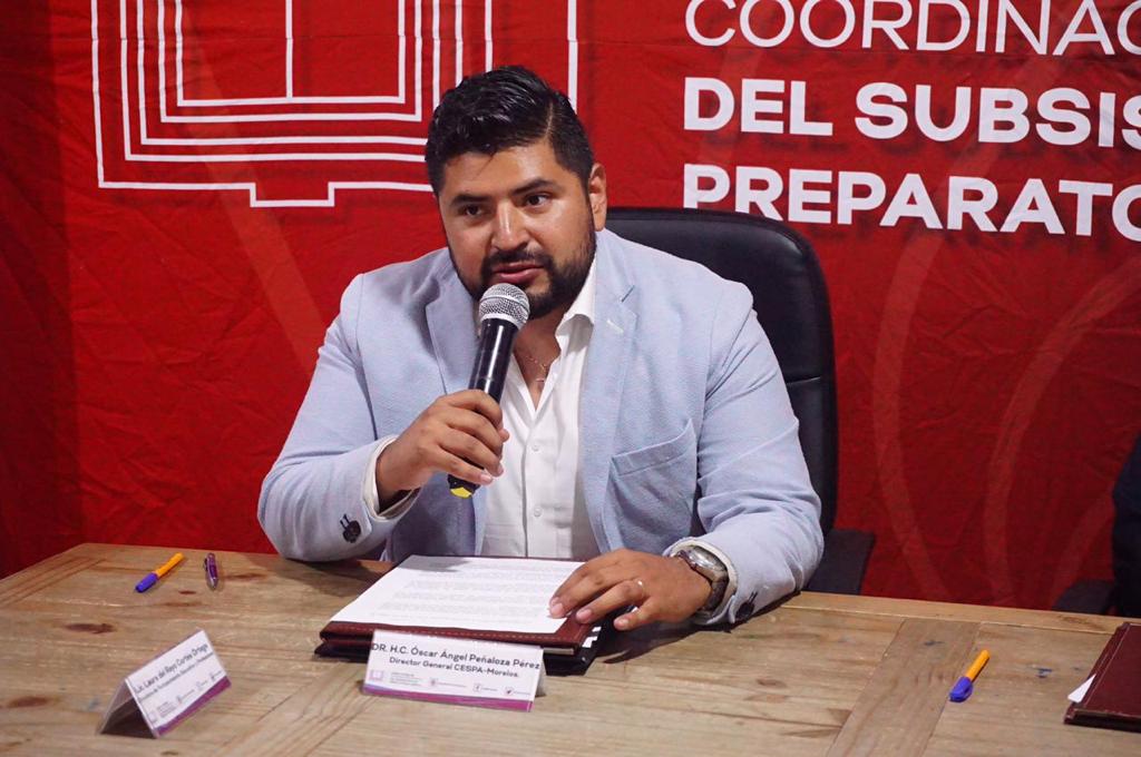 Juan Ángel Flores Bustamante otorgará 100 becas para preparatoria en el subsistema abierto con la CESPA Morelos 6 IMG 20230810 WA0070