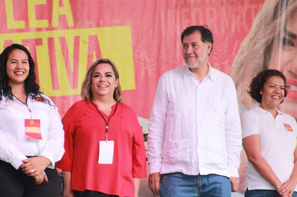 Respalda Fernández Noroña a Tania Valentina para ser la candidata por la coalición 1 IMG 20230820 WA0039 1