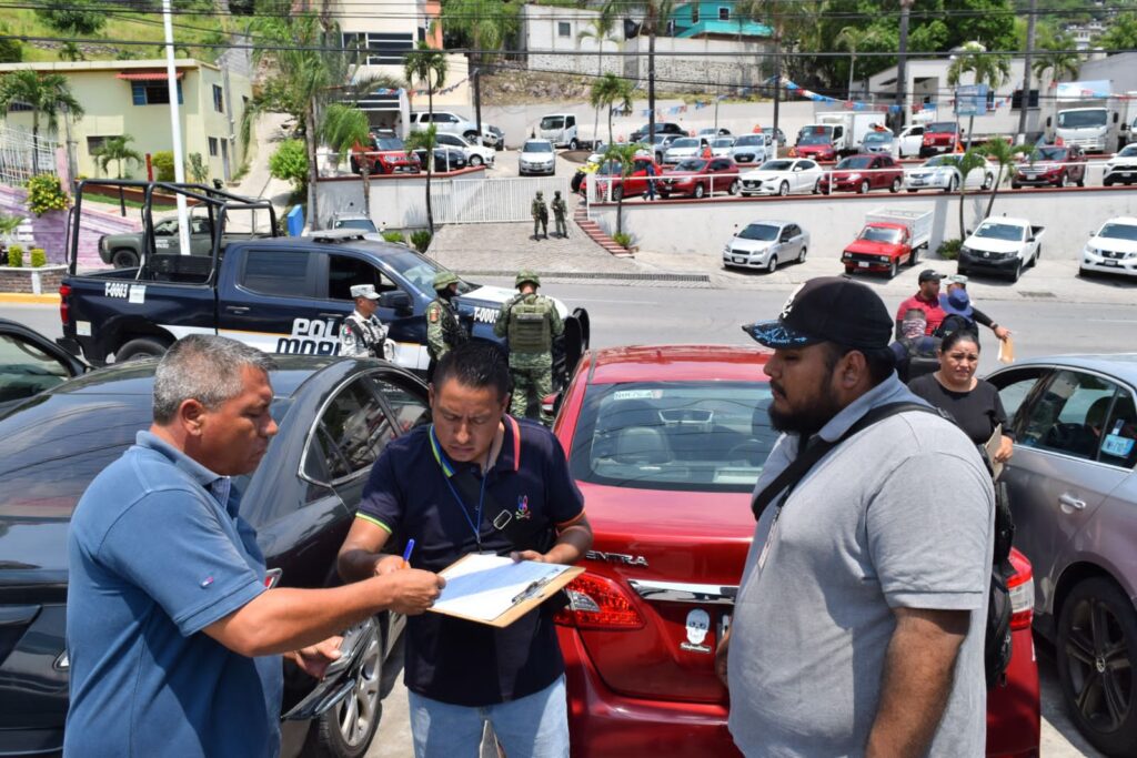 Mando Coordinado de Temixco en conjunto con Guardia Nacional y Ejército realizan operativo sorpresa en lotes de autos usados 11 IMG 20230824 WA0004