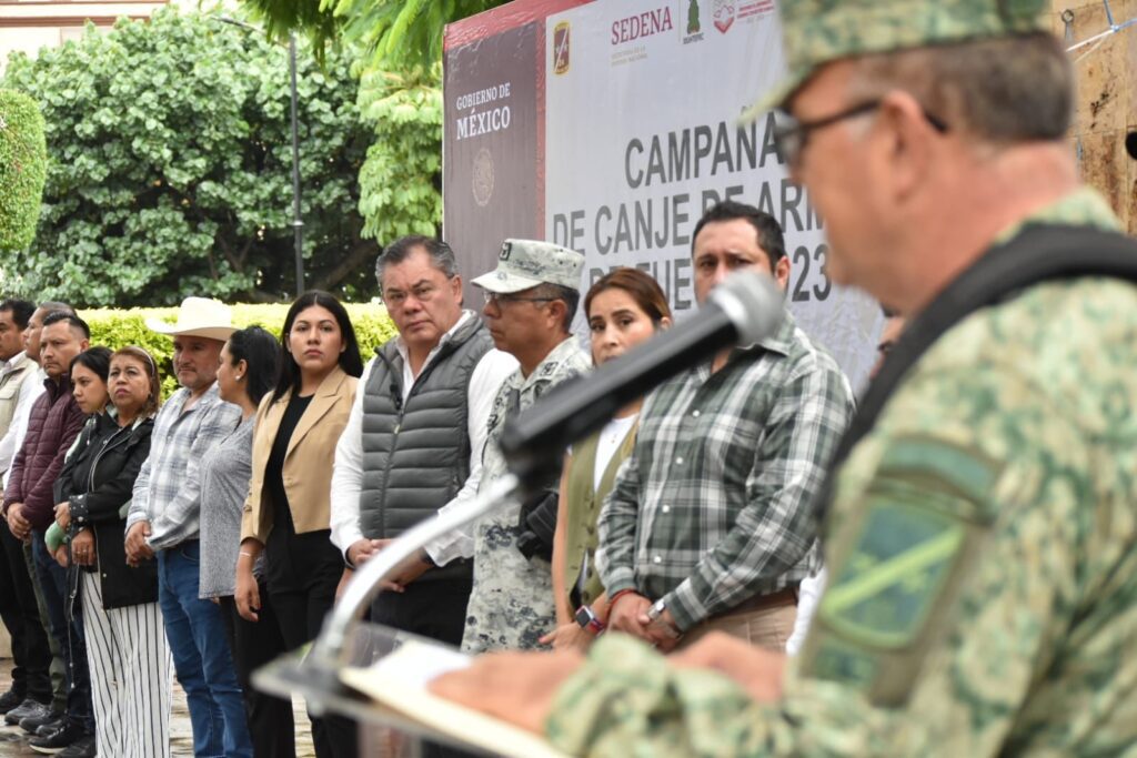 Alcalde Rafael Reyes invita a la población a participar en la campaña de canje de armas de fuego 5 IMG 20230828 WA0044