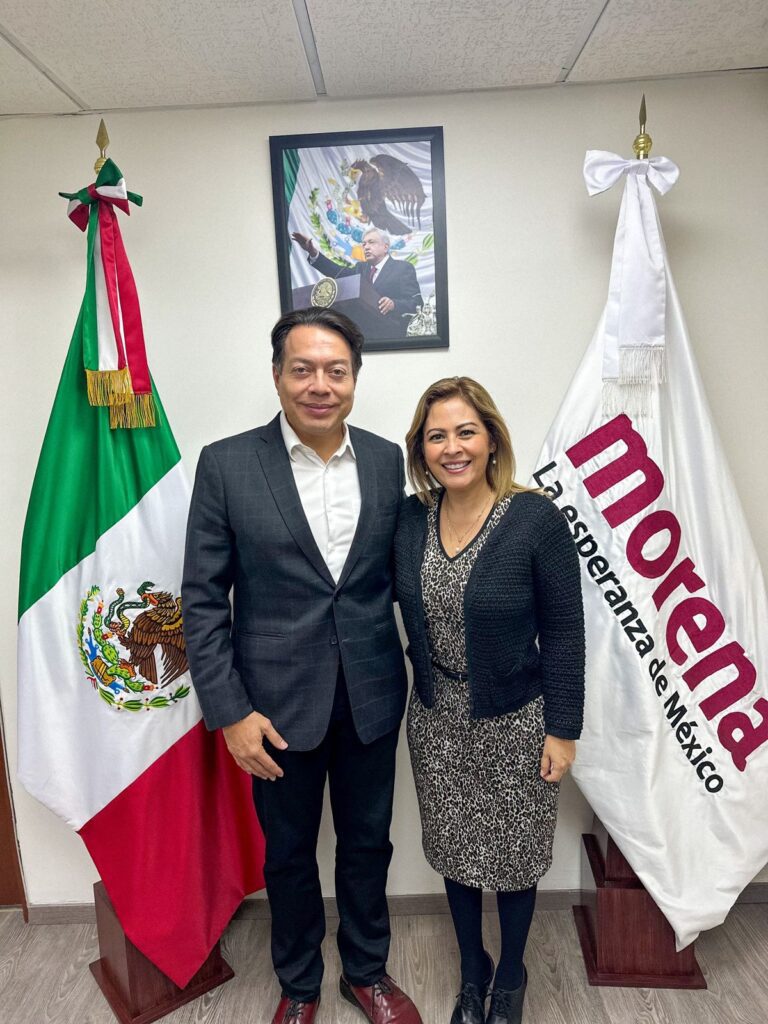 Sostiene Lucy Meza y Mario Delgado diálogo en favor de la 4T 1 IMG 20230829 WA0036
