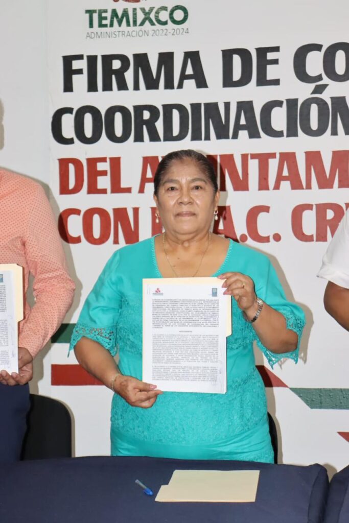Firman convenio de colaboración y coordinación Ayuntamiento de Temixco y la Asociación Civil "Creativeria Social" 2 IMG 20230925 WA0091