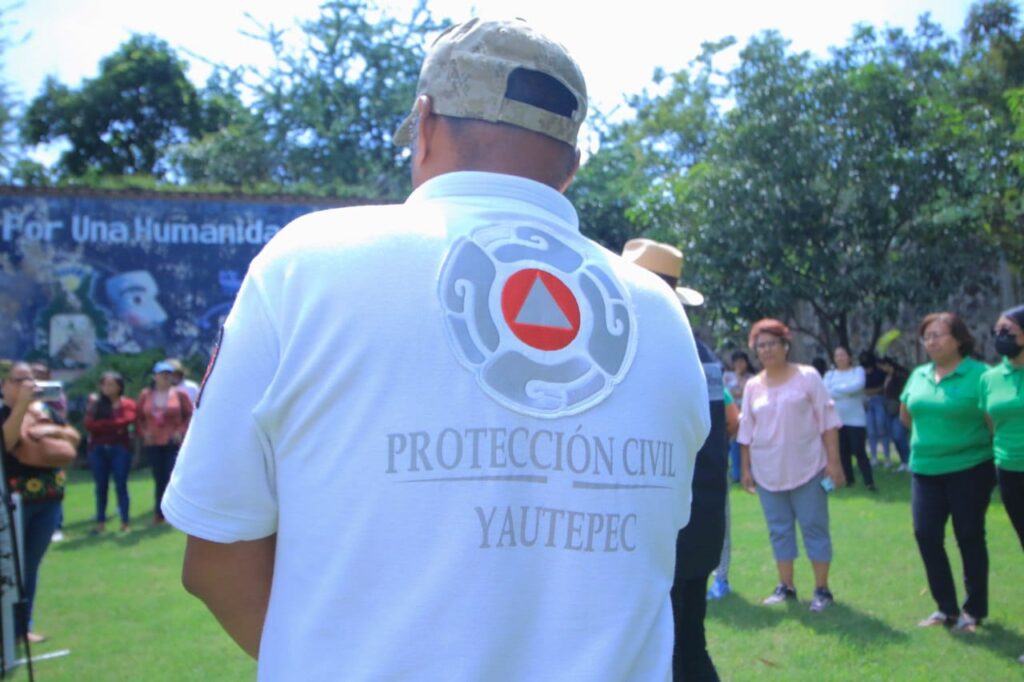 Participa Yautepec en Macro Simulacro Nacional 1 WEND