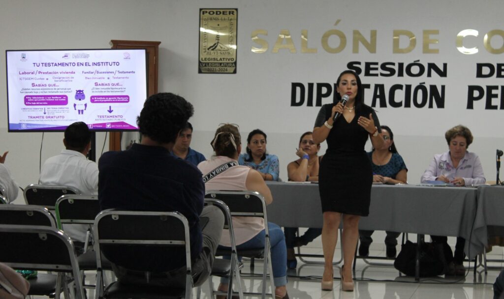 Imparte plática el Instituto de Crédito al Sindicato del Poder Legislativo de la campaña “Tu Testamento en el Instituto” 1 d74d24fc 04d7 41fe a0f4 c201e0ef30fe