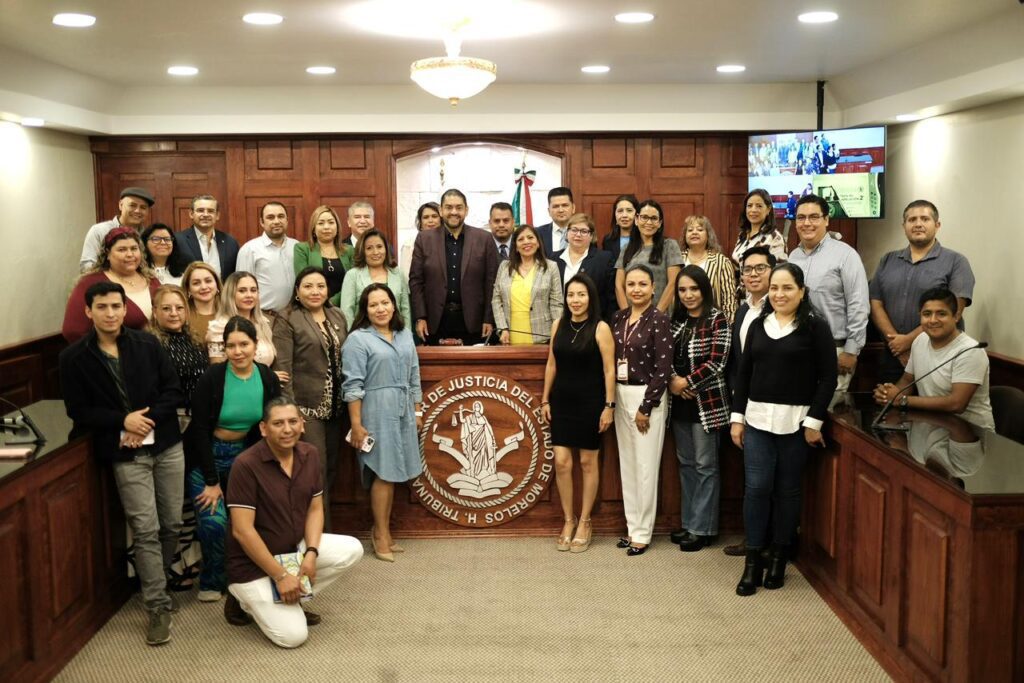 Entrega magistrado presidente del TSJ una segunda sala de apelaciones para el Poder Judicial del Estado de Morelos 1 GAMBO Y SALAS