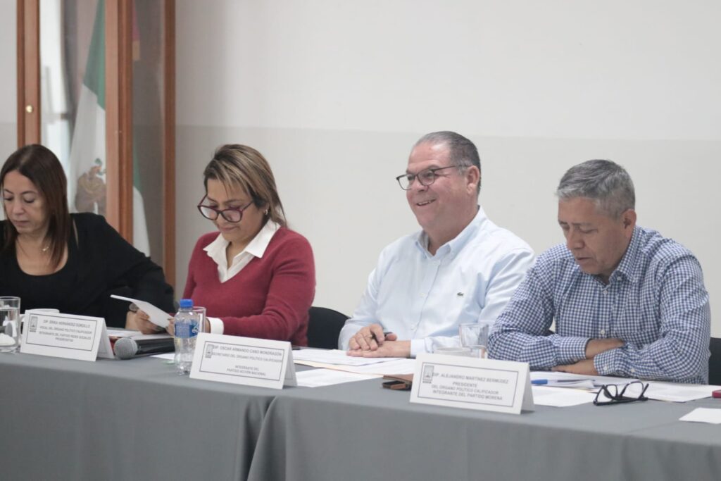 Está garantizado el "piso parejo" para las y los aspirantes a las magistraturas: Diputado Alejandro Martínez 6 IMG 20231020 WA0146