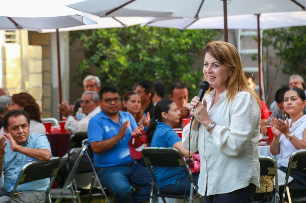 Margarita González Saravia dialoga con líderes del Sindicato del Instituto Tecnológico de Zacatepec 1 IMG 20231024 WA0070