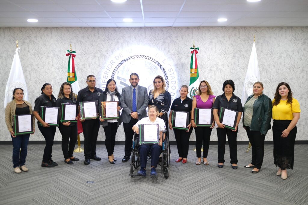 Obtiene personal del Cendi “Palacio de Justicia” del TSJ certificación en preparación de alimentos 1 gam y gen