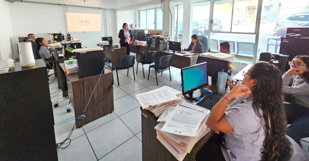 El IMM capacita a personal de DDHH sobre el Banesvim 3 IMG 20231109 WA0256