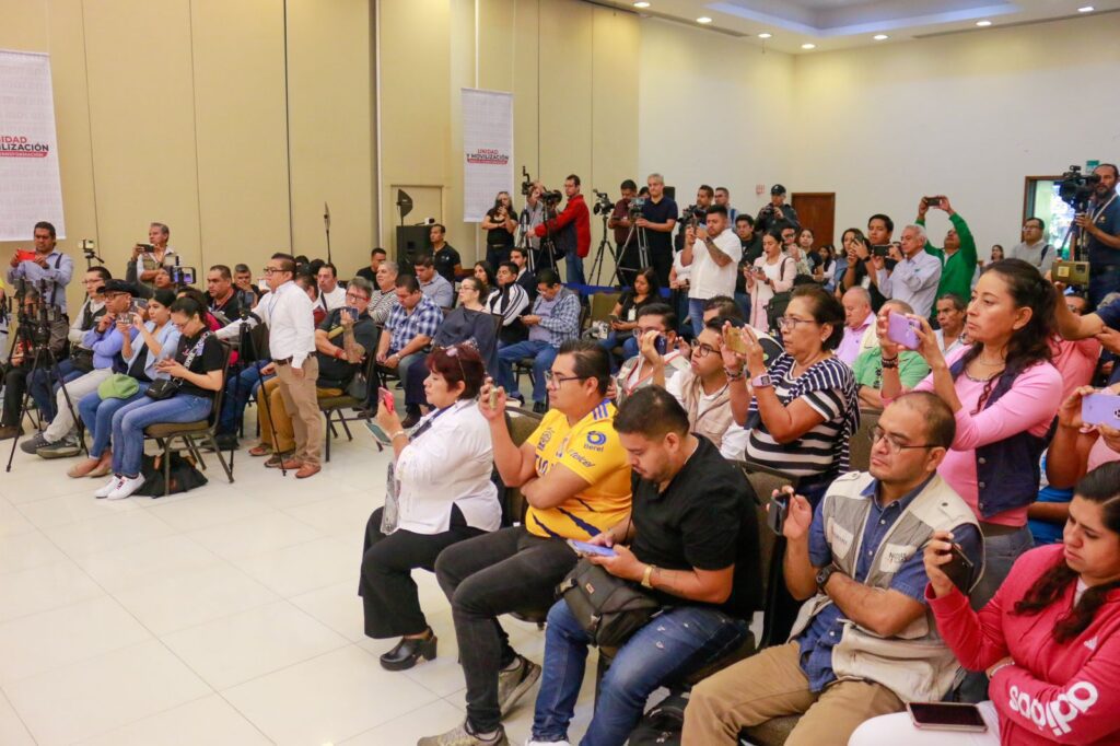 Margarita González Saravia llama a la unidad para fortalecer el Movimiento de Transformación 1 IMG 20231111 WA0112