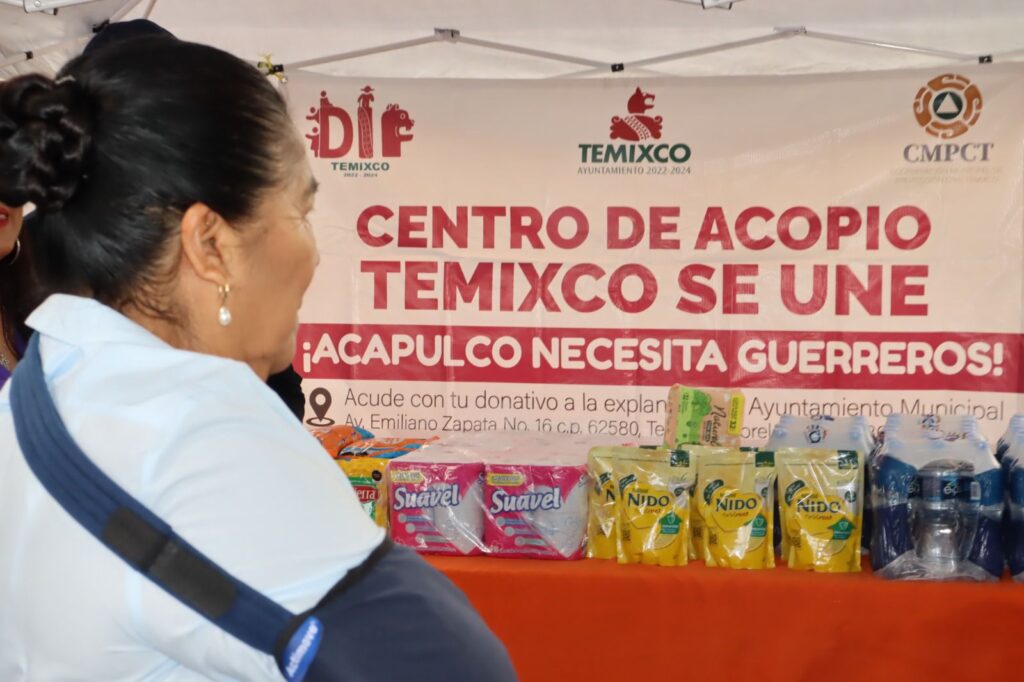 Se suman todas las áreas del gobierno municipal de Temixco para donación de víveres con destino a Guerrero 5 IMG 20231113 WA0214