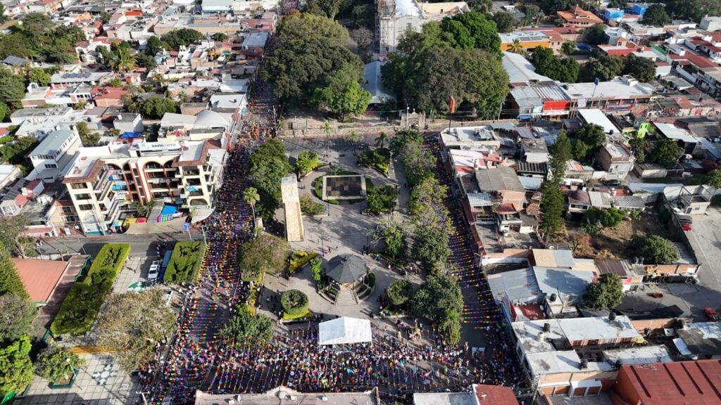 Alcalde Rafael Reyes encabeza tradicional Encuentro de Comparsas del Carnaval de Jiutepec 2024 2 1000106681