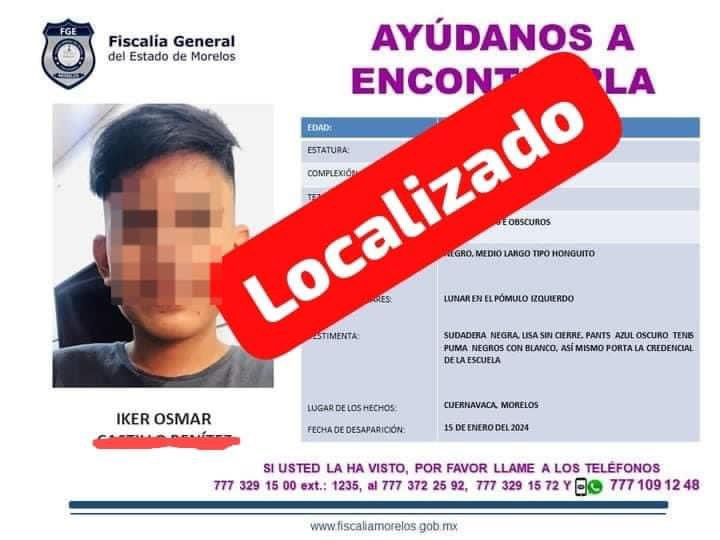 Personal de la Seprac localiza a menores con reporte de desaparición en Cuernavaca 1 1000108797