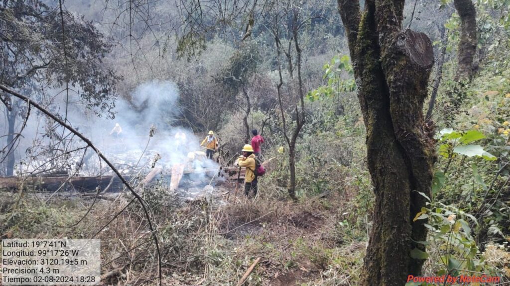 Actualización: Incendios forestales en municipio de Huitzilac, Morelos 2 1000140639