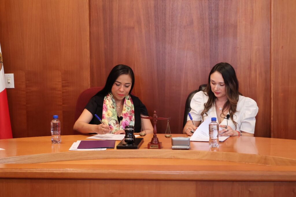 El Instituto de la Mujer y el Tribunal Estatal Electoral unen fuerzas para fortalecer la participación femenina en el proceso electoral 2 1000151685