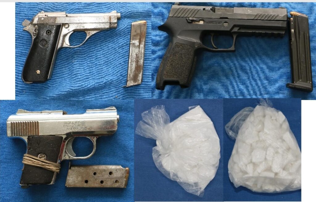 armas y droga