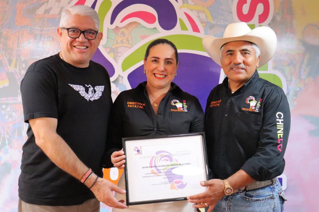 Entrega el Partido Morelos Progresa constancia a Jessica Ortega como candidata a la gubernatura 1 1000173106