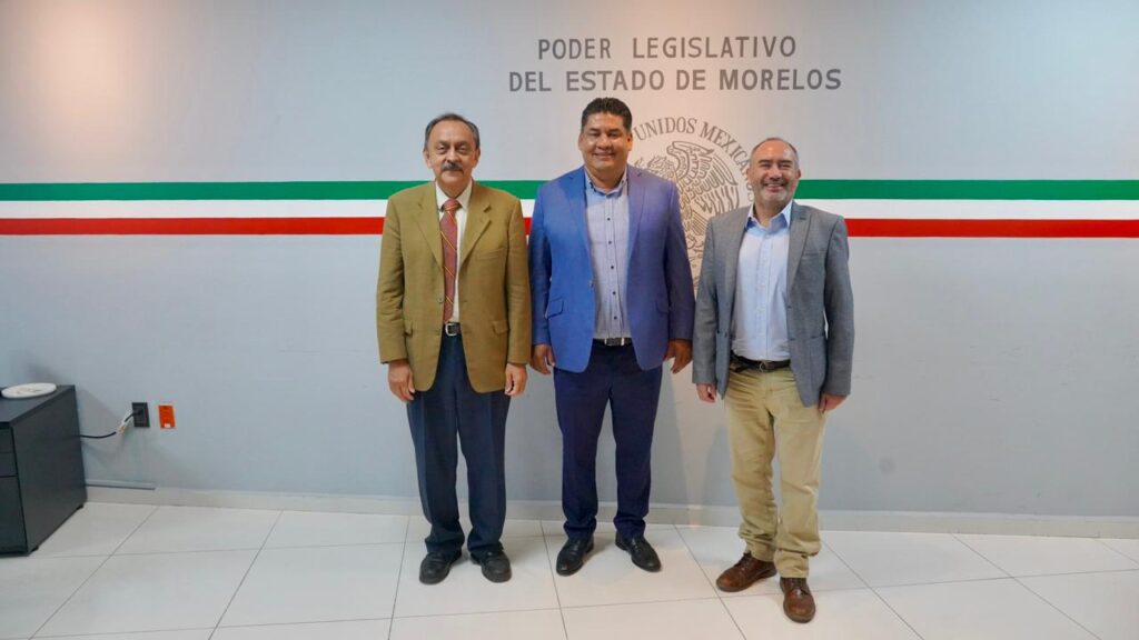Se reúne presidente del Congreso de Morelos con delegado y subdelegado de la Secretaría de Gobernación 4 1000178844