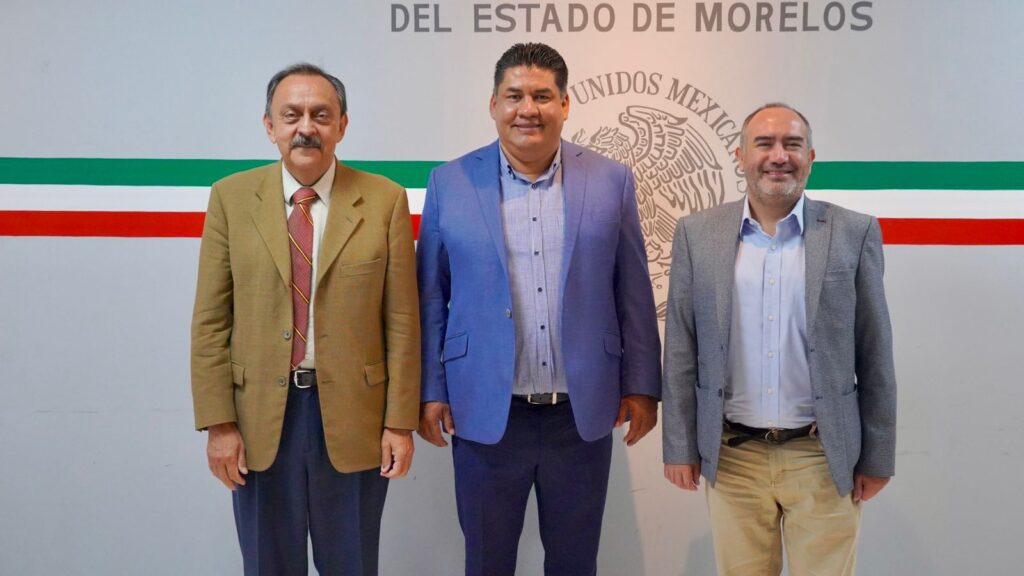 Se reúne presidente del Congreso de Morelos con delegado y subdelegado de la Secretaría de Gobernación 1 1000178845