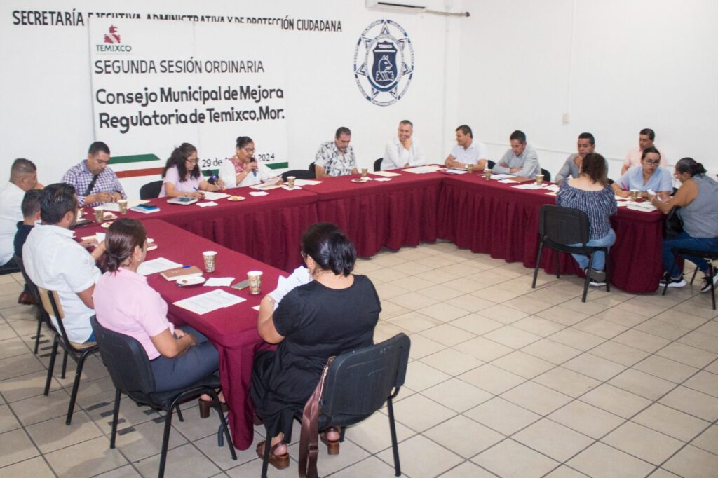 Se lleva a cabo Segunda Sesión Ordinaria del Consejo Municipal de Mejora Regulatoria en Temixco 2 1000243382
