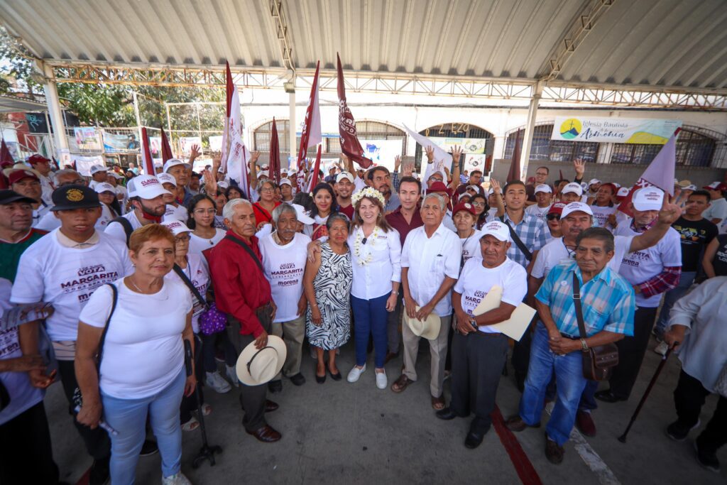 Caminaré todos los días en los pueblos de Morelos: Margarita González Saravia 1 MARSAAAAA